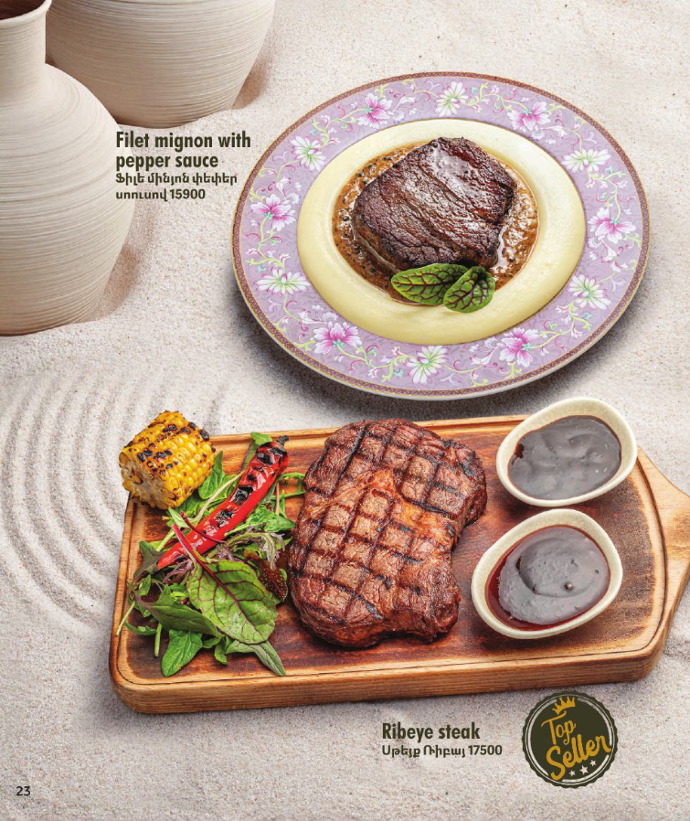 Ribeye Steak and Filet Mignon